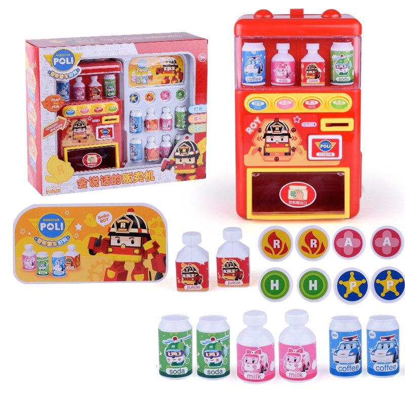 freundlicher Spielzeug Vorgeben einstellen Simulierte Automaten Puzzle Getränke für freundlicher: groß rot