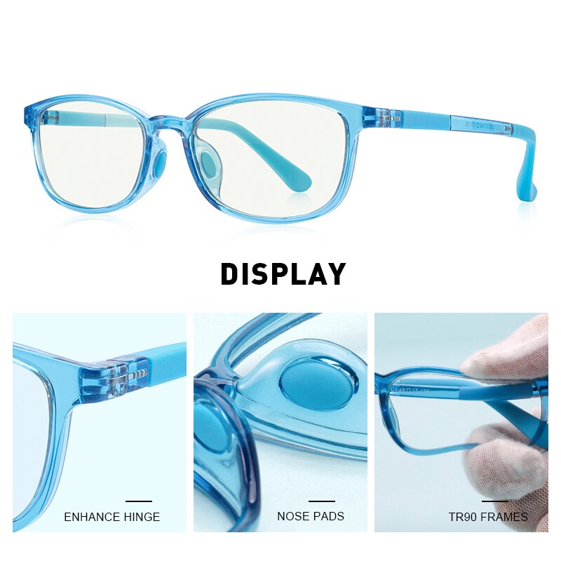 MERRYS Anti Blue Ray Light Blocking Glasses For Children Kids Boy Girl Age 3-15 Computer Gaming Blue Ray Glasses S7002