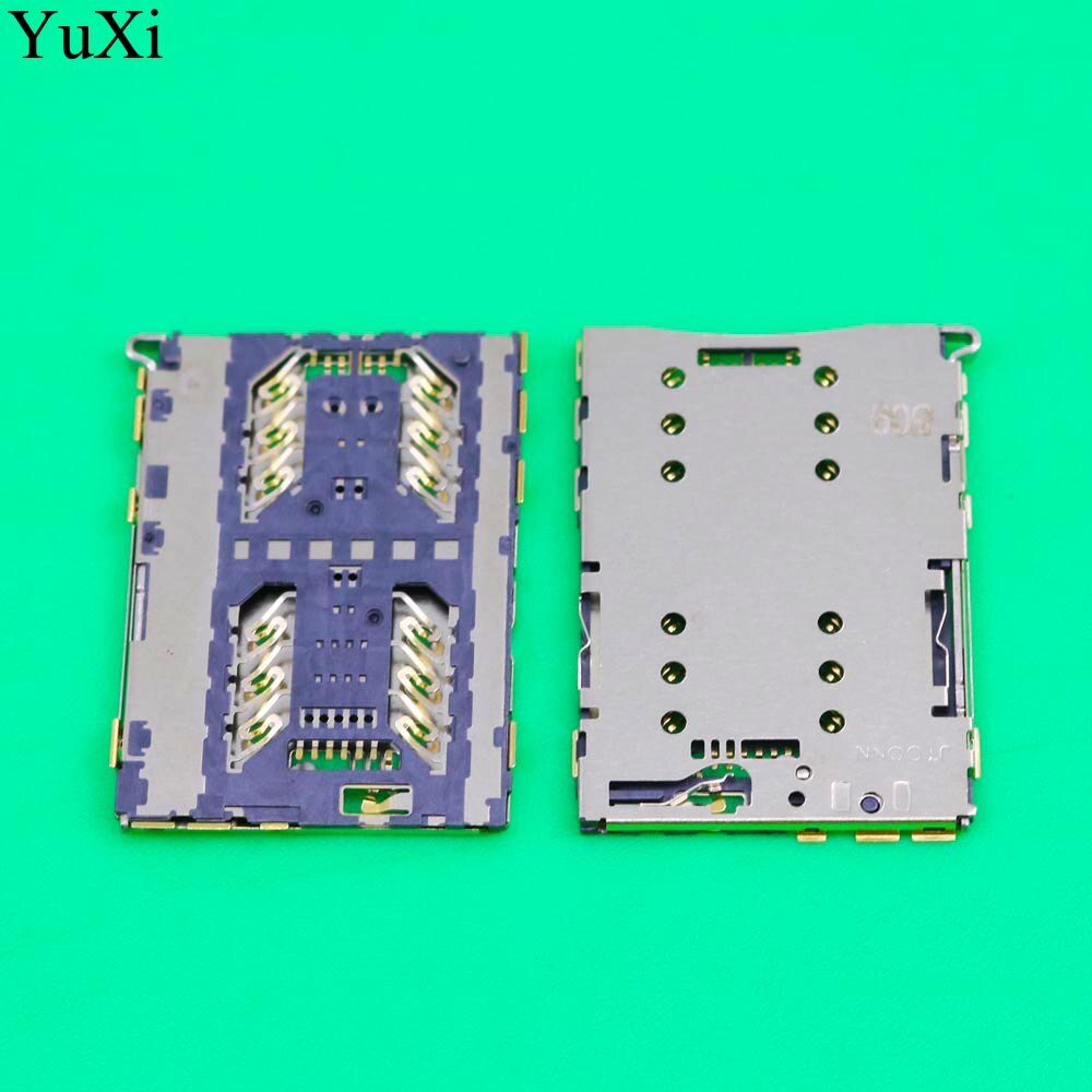 YuXi SIM Karte Leser Slot Tablett Halfter Stecker für Lenovo A6800 für Gionee m6 Plus für Hisense E71-T buchse stecker
