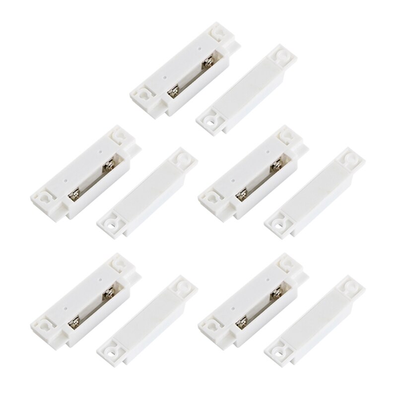 5PCS Wired Door Window Open Detector Door Sensor For Home Burglar For GSM Alarm D08A