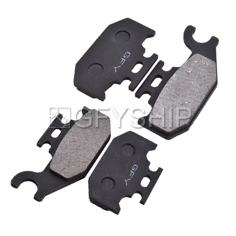 Semi-metallic Brake Pads Caltric Front Brake Pads For Suzuki King Quad 750 ( LTA750, Axi) 2008-2018 - Semi-Metallic, High Heat Resistant ATV Brake Pads - Foto 12