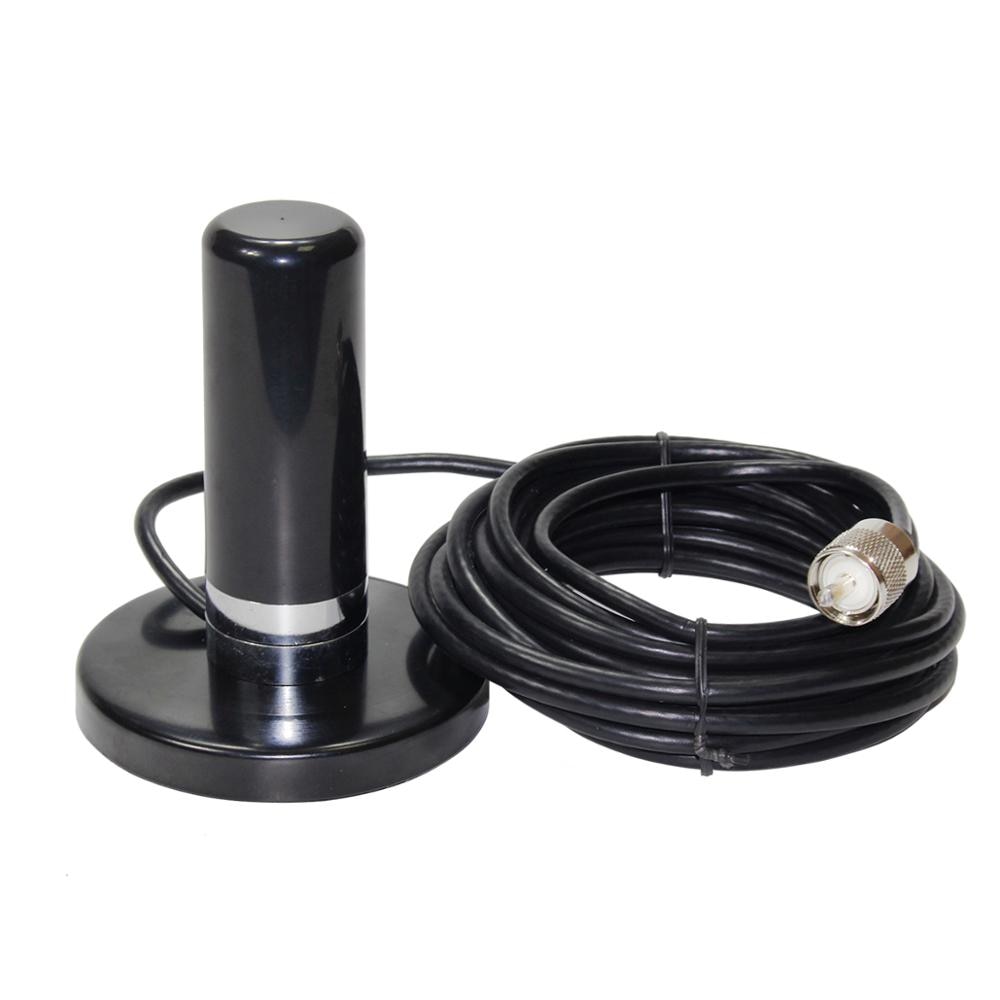 ABBREE AR-123 9CM Cabo Coaxial Base de Montagem Magnética QYT 5M para Baofeng TYT Walkie Talkie Rádio Do Carro Móvel HH-N2RS Antena