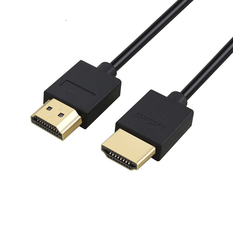 Shuliancable HDMI cable High Speed HDMI Male-Male 2.0 1080P 3D for Apple TV xbox computer 1m 1.5m 2m 3m 5m 7.5m 10m HDMI: black / 2m