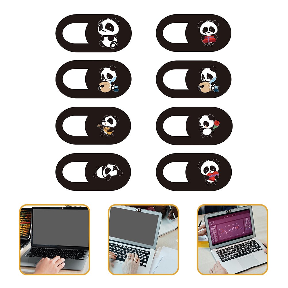 8 Stuks Camera Slide Tablet Computer Telefoon Lijm Laptop Webcam Cover Privacy Protector Web Camera Slide