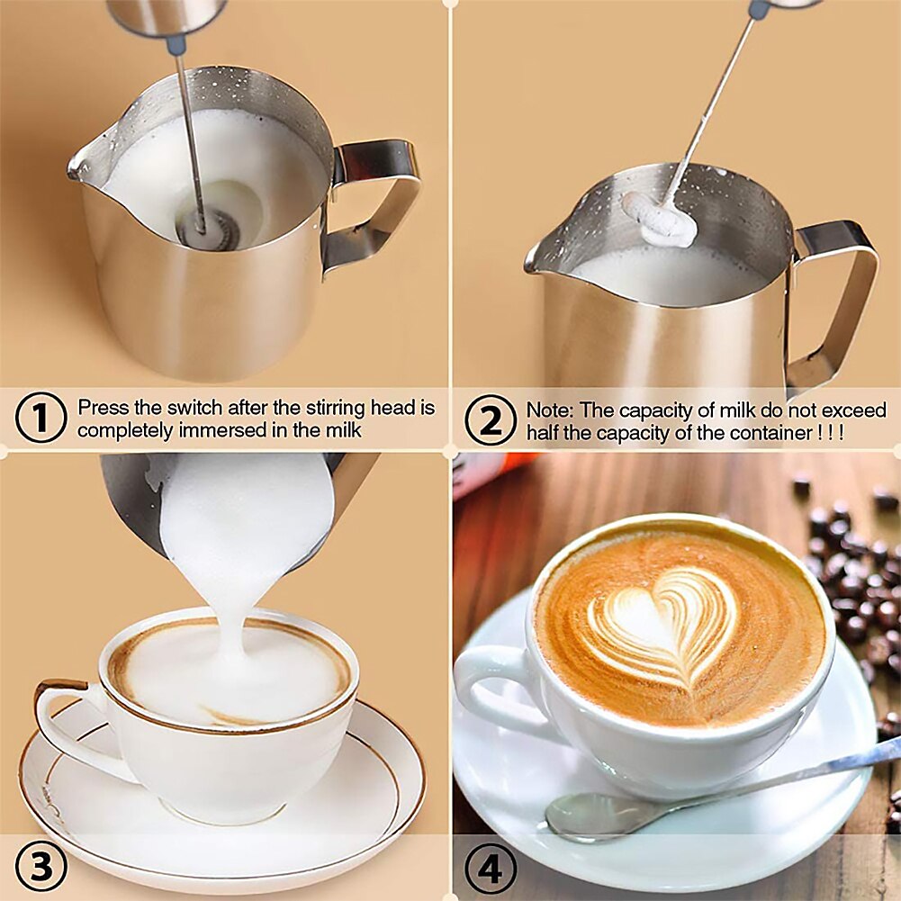 Mleko napoje kawa ubijaczka, rózga elektryczna trzepaczka robić jajek spieniacz spieniacz mini uchwyt mieszadło kuchnia gotowanie narzędzie przyrząd kuchenny