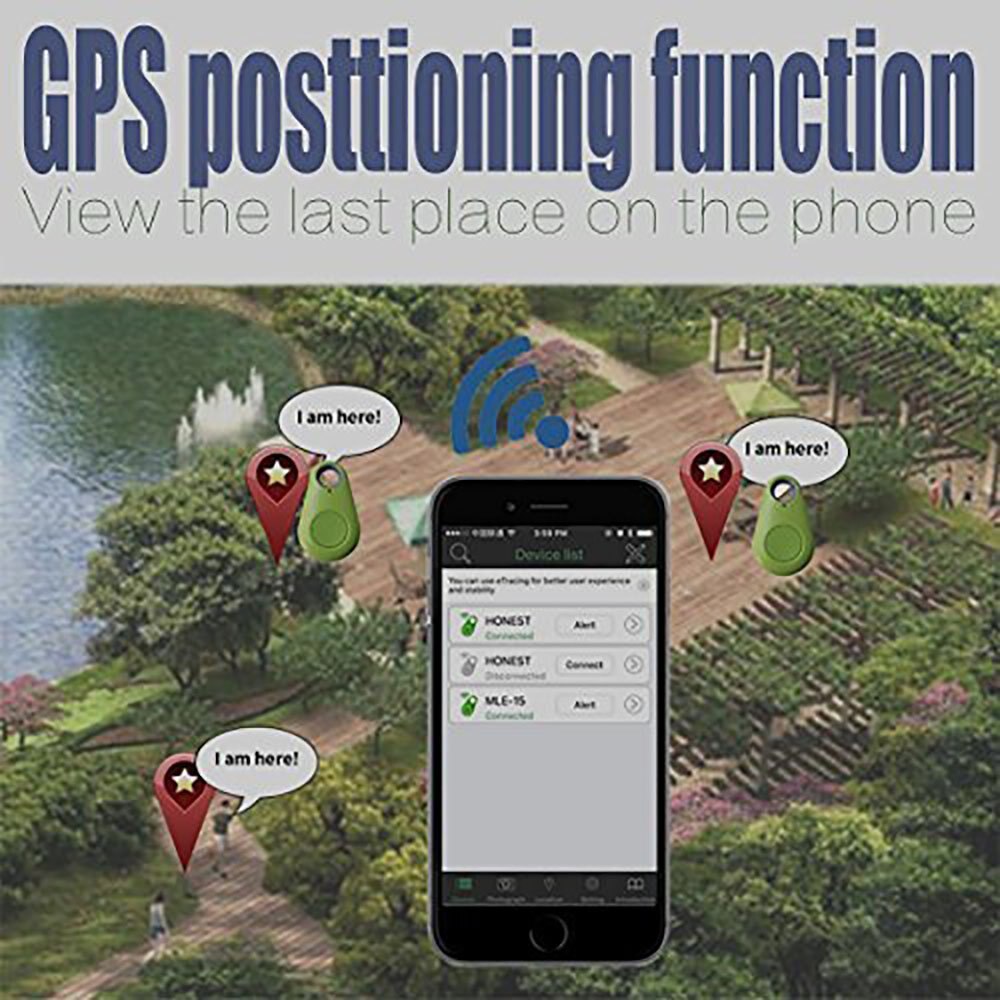 Smart Huisdier Key Finder Smart Activiteit Tracker Draadloze Afstandsbediening Tracker Voor Smart Telefoon Draagbare Anti-verloren GPS Finder track