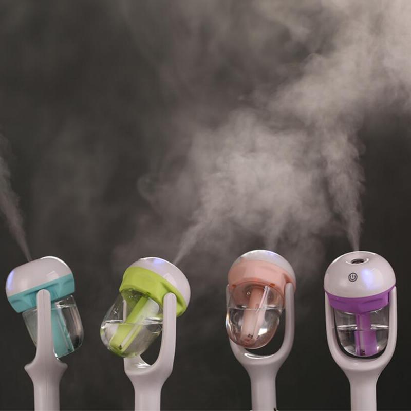 Samochód aromatyzowany odświeżacz powietrza olej aromaterapeutyczny nawilżacz mini 12V samochód nawilżacz parowy 4 kolory akcesoria robić wnętrza samochodu