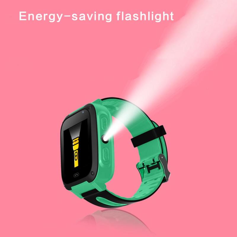 V6 Children'S Phone Watch Two-Way Conversation Smart Watch For Positioning Intelligent Power Saving Watch Pink Blue