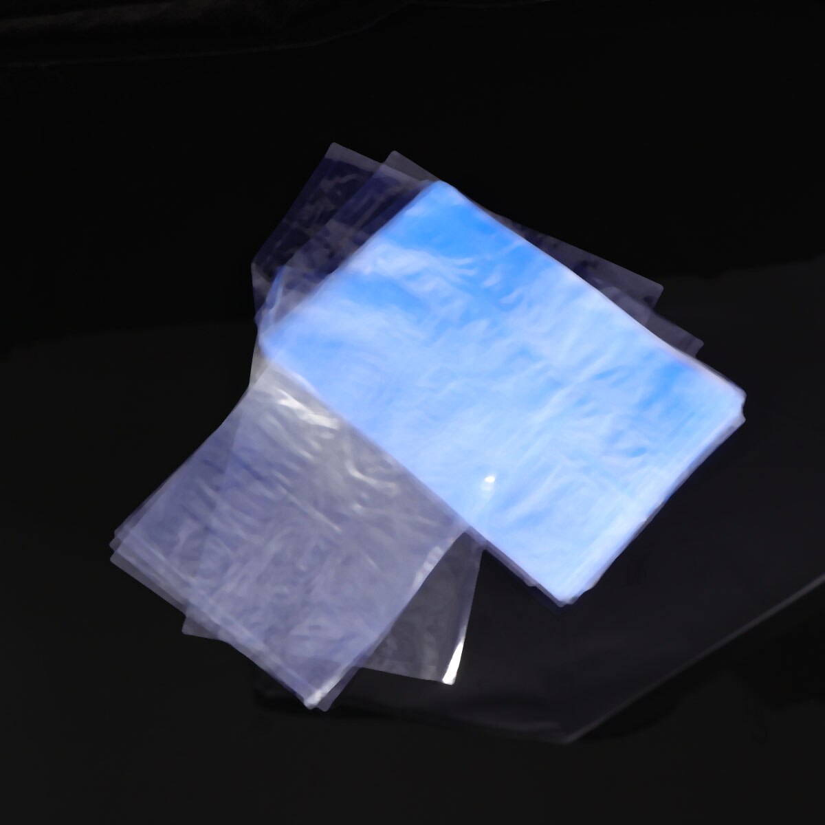 Bolsas de envoltura retráctil de PVC para jabones, botellas, bombas de baño, cestas de , bolsas de película de laminado seguro para embalaje de , 100 Uds.