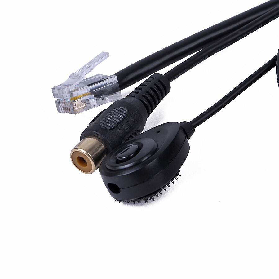 YIDATON-auriculares manos libres con micrófono para Yaesu, de 6 núcleos PTT dispositivo de audio, con actualización negra, para Radio FT-1807/1907/1802/7800R/7900R/8800R/8900R