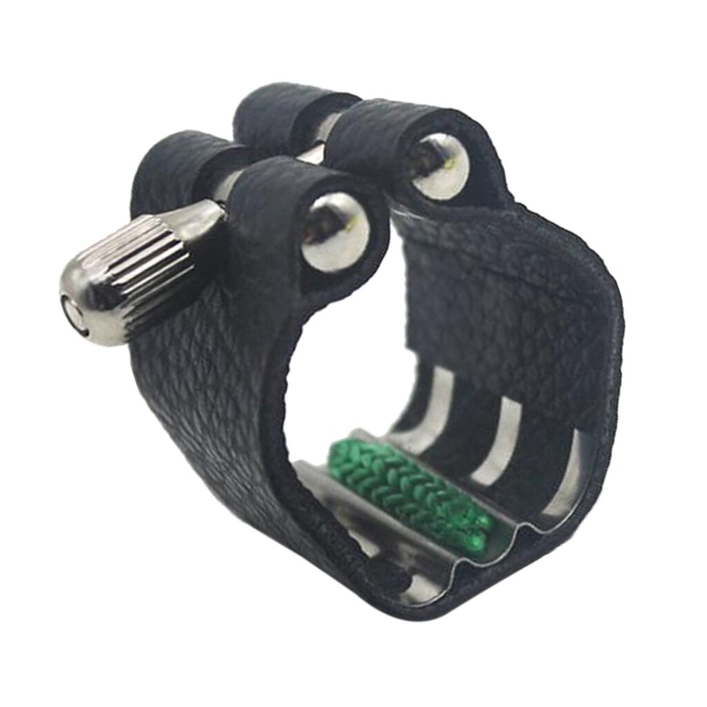 Pu Lederen Sopraan B Klarinet Rietbinder Voor Sopraan Klarinet Rubberen Mondstuk Muziekinstrument Accessoire