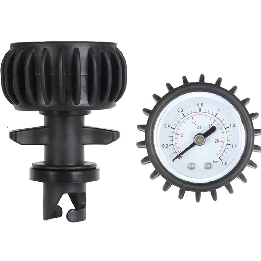 35PSI Barometer Air Pressure Gauge for Inflatable Boat Raft Kayak Black Barometer Rowing Boats Equment