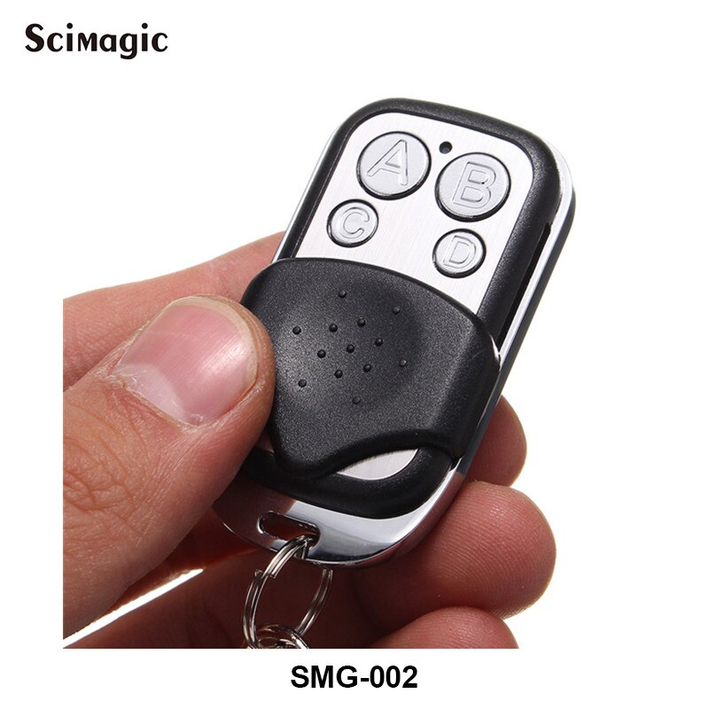 BENINCA TO.GO 2WP / TO.GO 4WP garage door remote control 433MHZ fixed code gate control clone command key fob: SMG-002