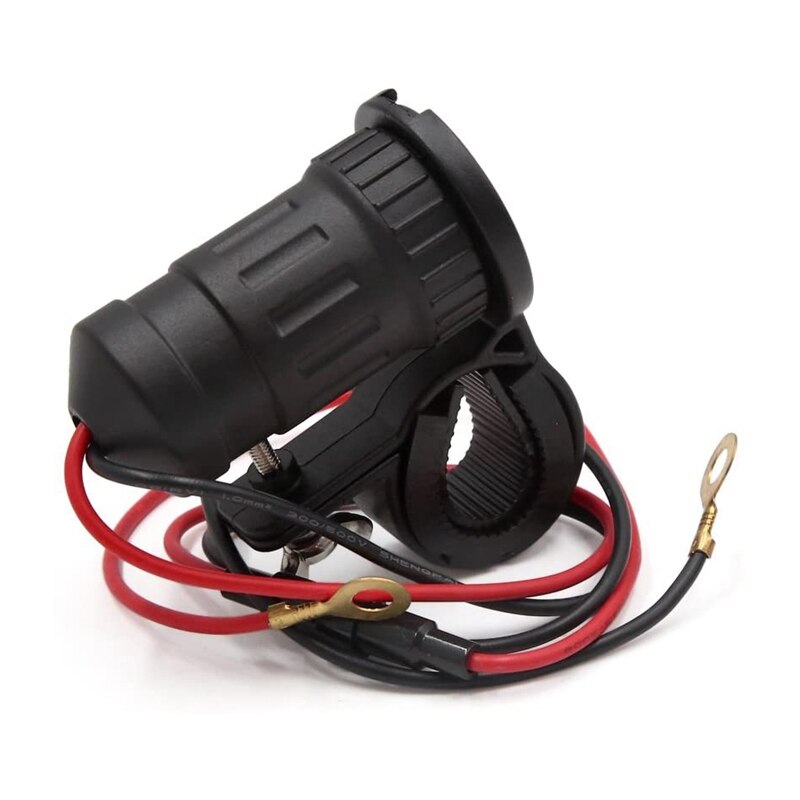 Universal Motorcycle Tachometer Guage Voltmeter Gauge(Black)