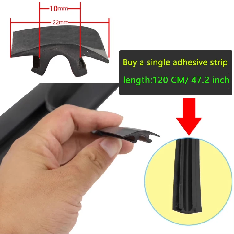 Dakdrager Rubber Afdichting Strip Voorkomen Stof Verminderen Windweerstand En Lawaai Uitstekende Prestaties Universele Thule Top Stang: Army Green