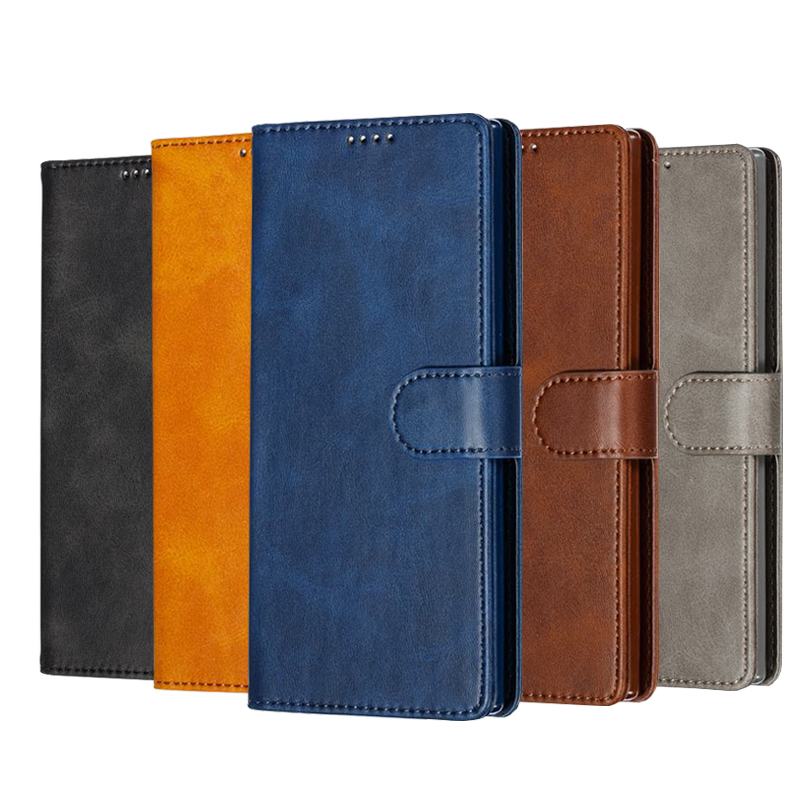 Stand Case Voor Xiaomi Redmi 7 7A Cover Case Magnetische Flip Wallet Luxe Vintage Vlakte Lederen Telefoon Tas Op Xiomi redmi 7 Een Coque