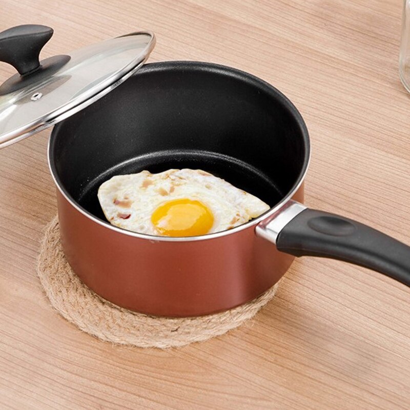 Multifunctional Non-Stick Milk Pan Thickened Composite Bottom Energy-Saving Aluminum Alloy Milk Pan