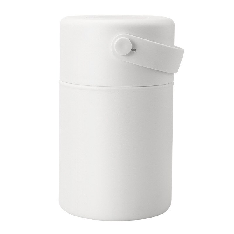 Marmite à ragoût en acier inoxydable 316, pour homme et femme, poignée Portable, boîte à déjeuner, tasse Thermos, pour étudiant et employé de bureau: White