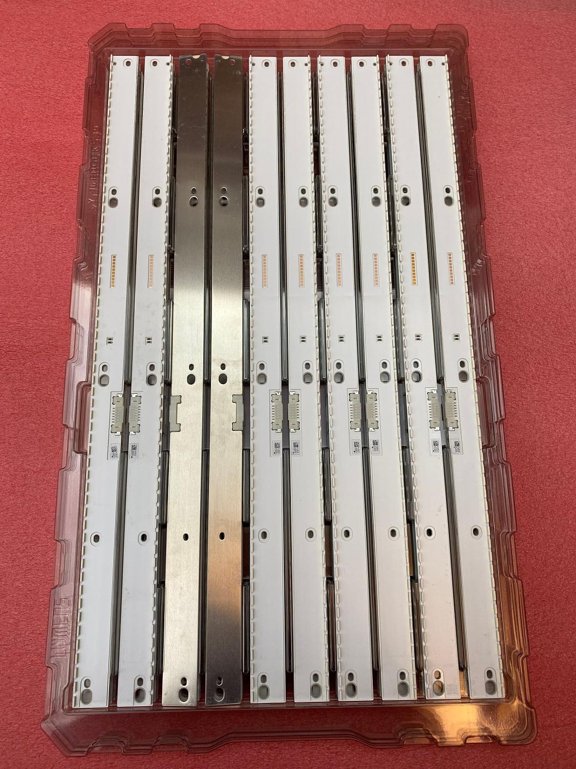 2 stücke led-hintergrundbeleuchtung streifen für samsung  ue49 ku 6670u ue49 ku 6500 ue49 mu 6500 bn96-39674a 39673a 39671a 39672a bn96-39880a 39882a