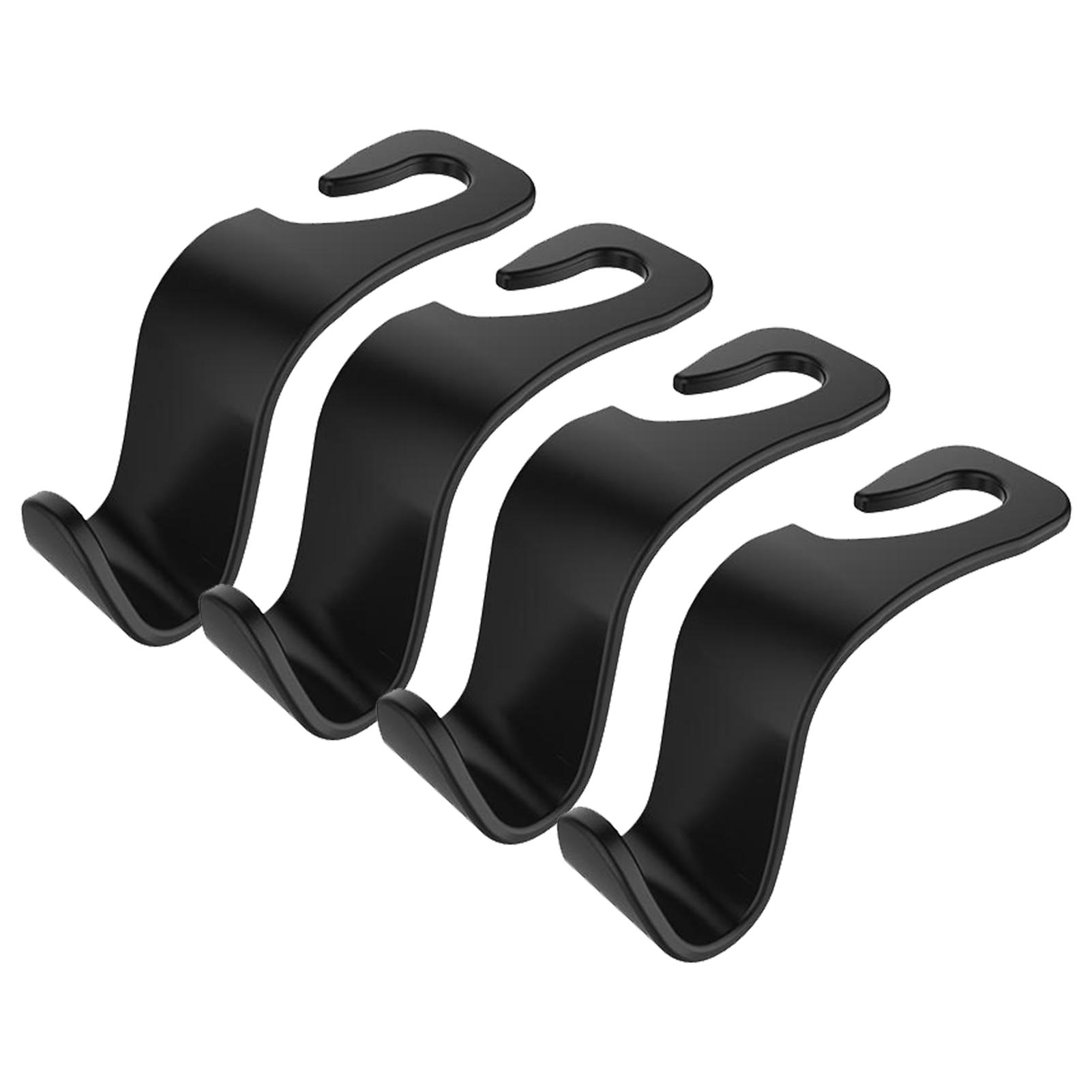 Reposacabezas Universal para asiento trasero de coche, soporte organizador para asiento de coche, percha para asiento trasero, bolsos, abrigos y bolsas de comestibles, 4 Uds.
