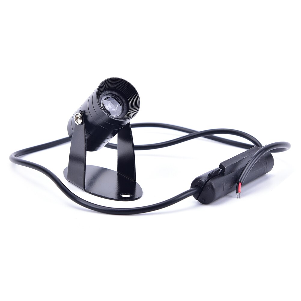 1PC 3D Ghost Rider Flaming Skull Badge Emblem Projection LED Light