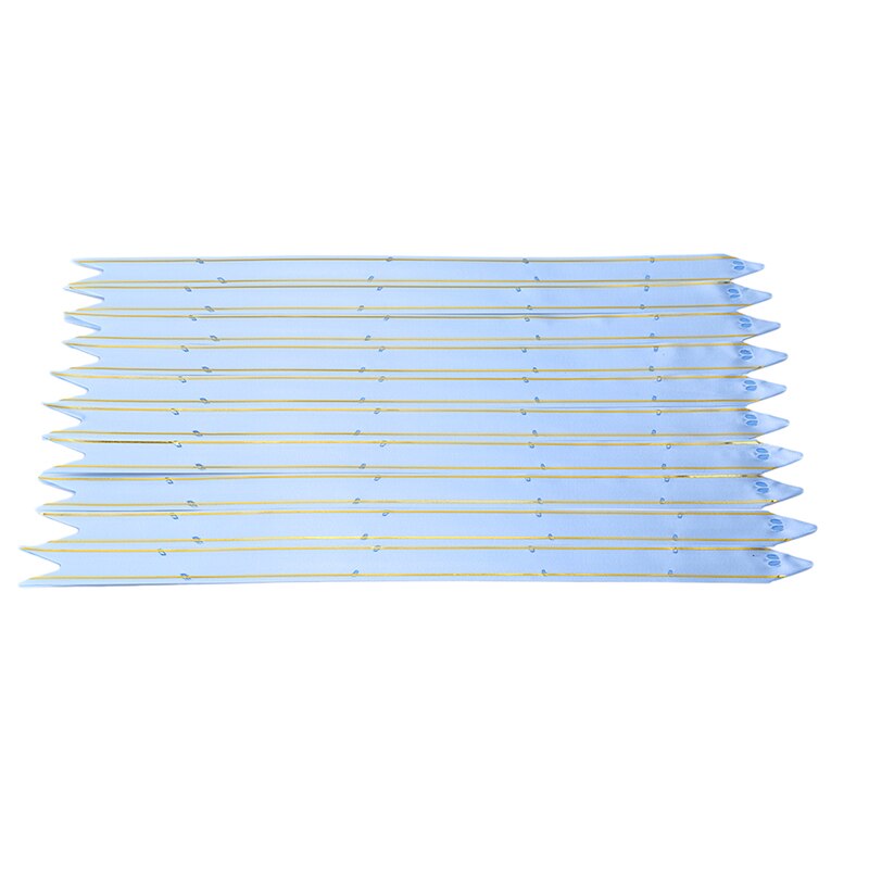 Rubans à nœud coulissant, emballages de fleurs pour événements de mariage, décorations d&#39;anniversaire, décor de de bonne année et de noël, 10 pièces/ensemble: sky blue