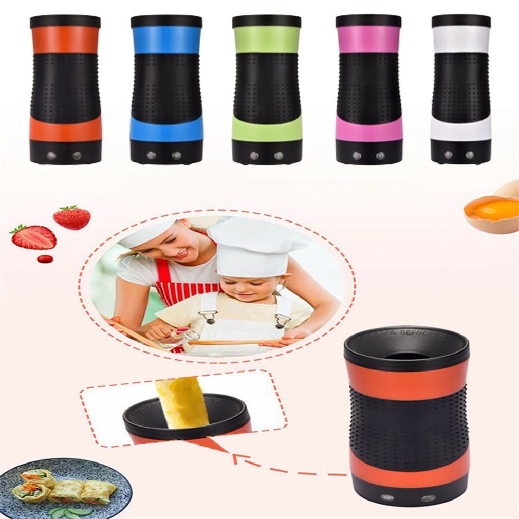 Frukost artefakt full-funktion automatisk äggkopp omelett maskin kiselgel abs non-stick beläggning halksäker