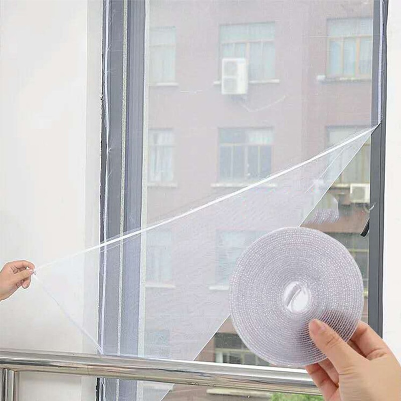 Anti Mosquito Window Screens Mesh DIY Feelfree to Cut Mosquito Mesh Curtain Protector Insect Fly Mosquitera Net Door Window Home