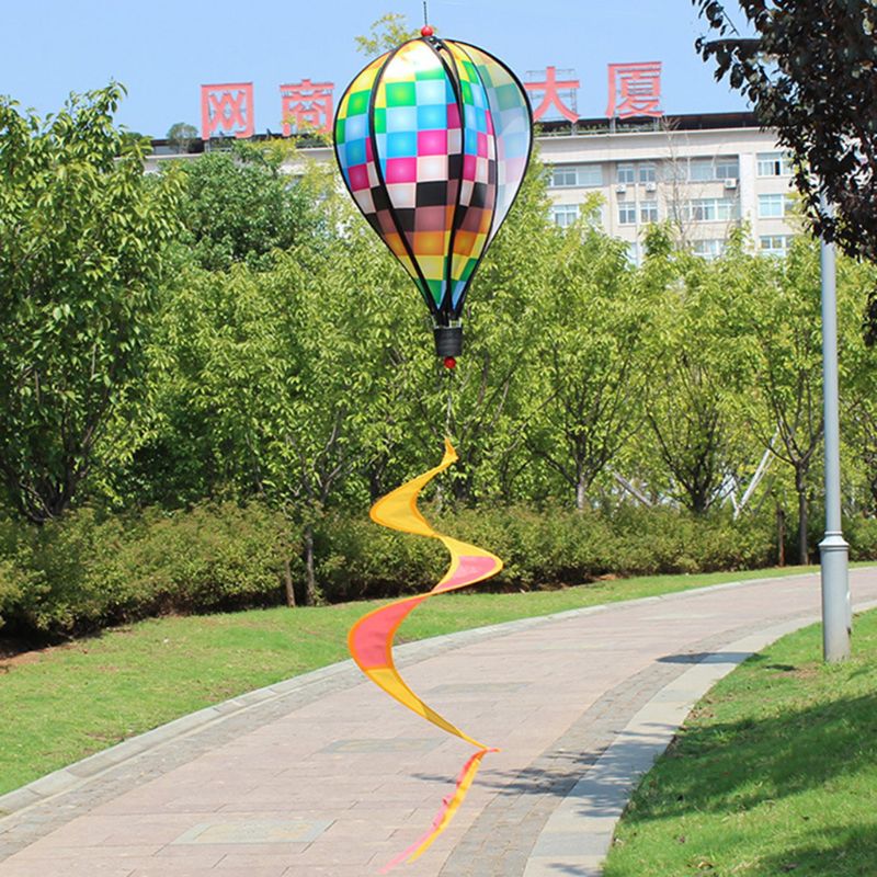 Juguete de globo aerostático Spinner, adorno para césped y jardín, elementos de recordatorio para fiestas al aire libre, 203E