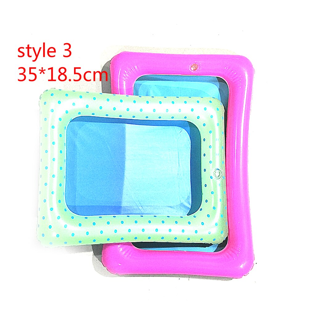 Opblaasbare plastic mobiele tafel voor binnen, magisch speelzand, kinderspeelgoed, dynamische zandbak, ruimteaccessoires, 7 stijlen: Stijl 3