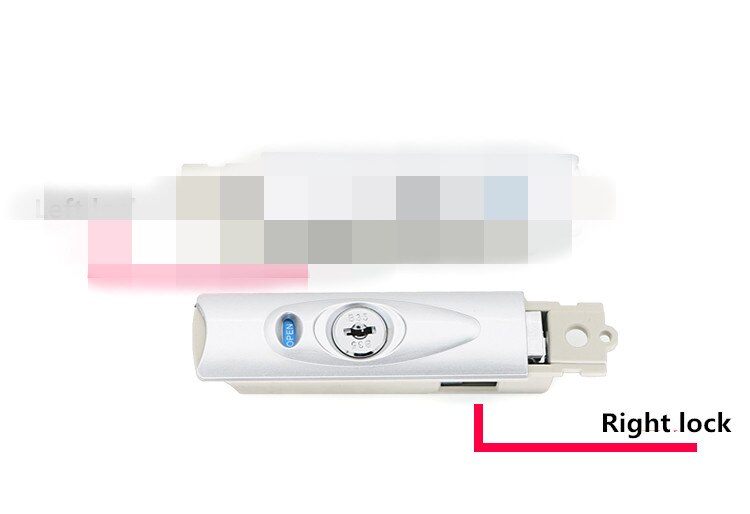 Replace Aluminum TSA Locks accessories,Replacement Luggage Aluminum Frame Lock button key password lock,lock for suitcase S087#: S087 Right lock