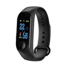 Fitness Horloge M3 Band, Smart Bloeddruk Armband Polsband Tracker, Hartslag