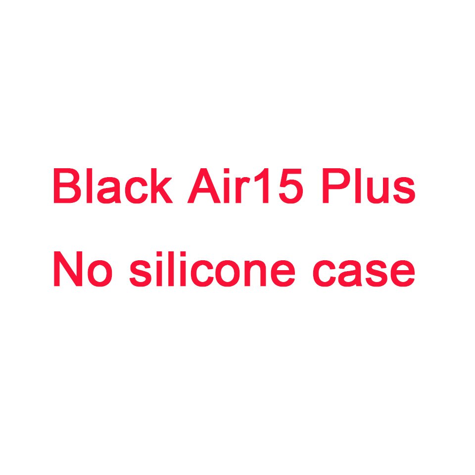 40db anc air15 plus tws 1:1 air3 com texto fones de ouvido sem fio bluetooth airoha 1562f pk 1562a i99999 plus i900000 max: Black no case