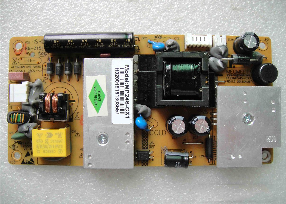 Original Power Board PCB:MP24S-CX MP24S-CX1 KB-3151C E255554