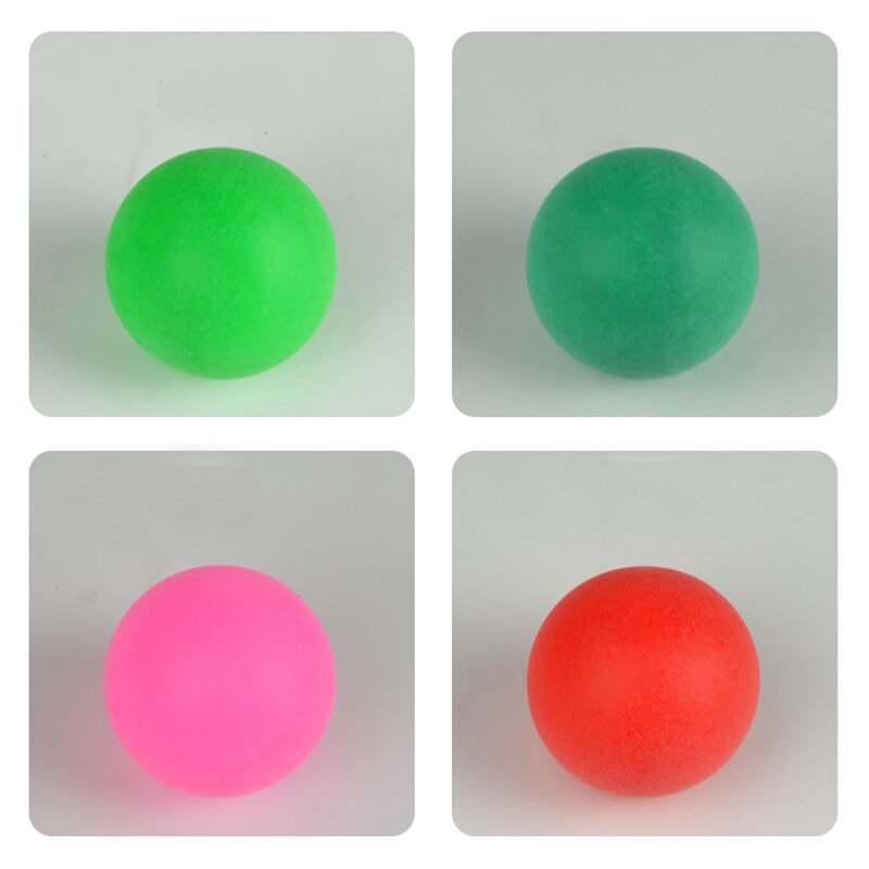 One Pack Colored Ping Pong Balls 40mm Entertainment Table Tennis Balls Mixed Colors For Group Fun Games And Activity Lottery