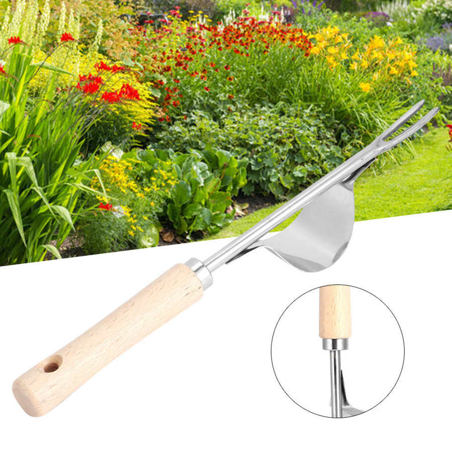 Portable Stainless Steel Weeding Tool Garden Weeder Remover Removing Tool for Thistle Root Garden Weeder