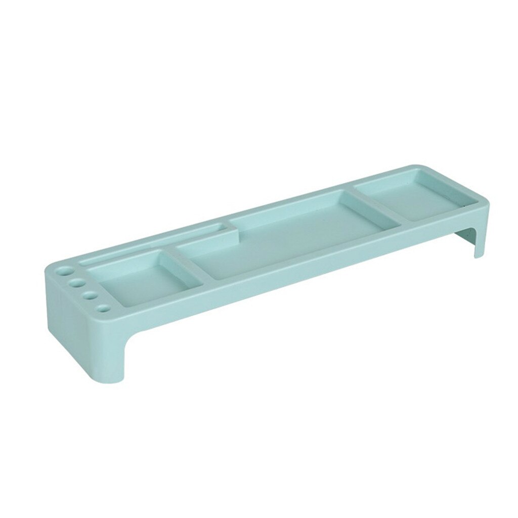 Table Desktop Storage Organizer Holder Keyboard Drawer Office Storage Racks Office Computer Desk Rack Shelf Home Office Storage: Mint Green