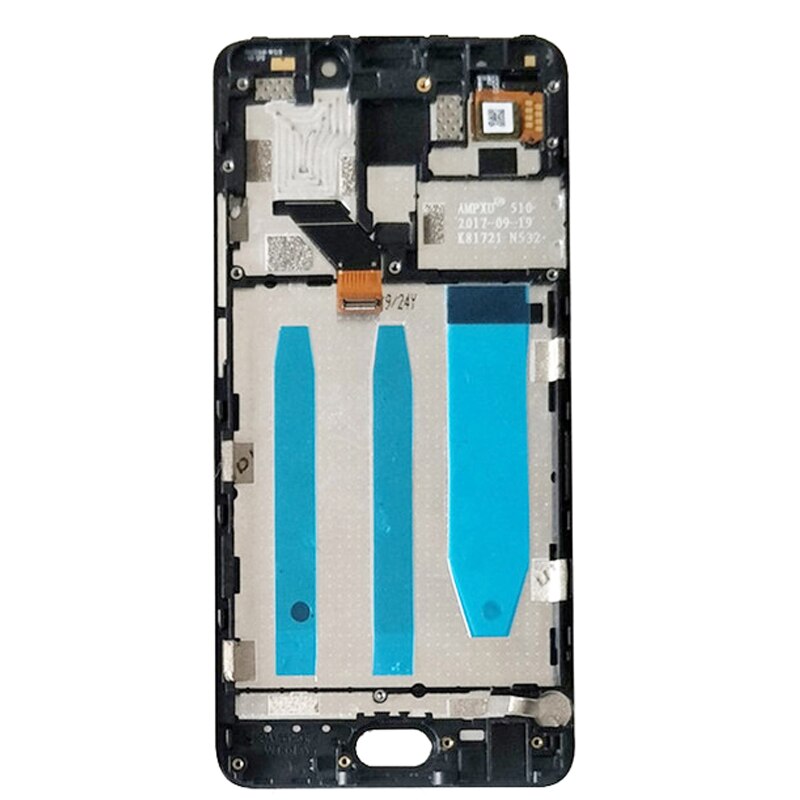 5.5 ''Originele Lcd Module Voor Meizu M6 Note M721H M721Q Lcd Touch Screen Met Frame Digitizer Vergadering Vervanging