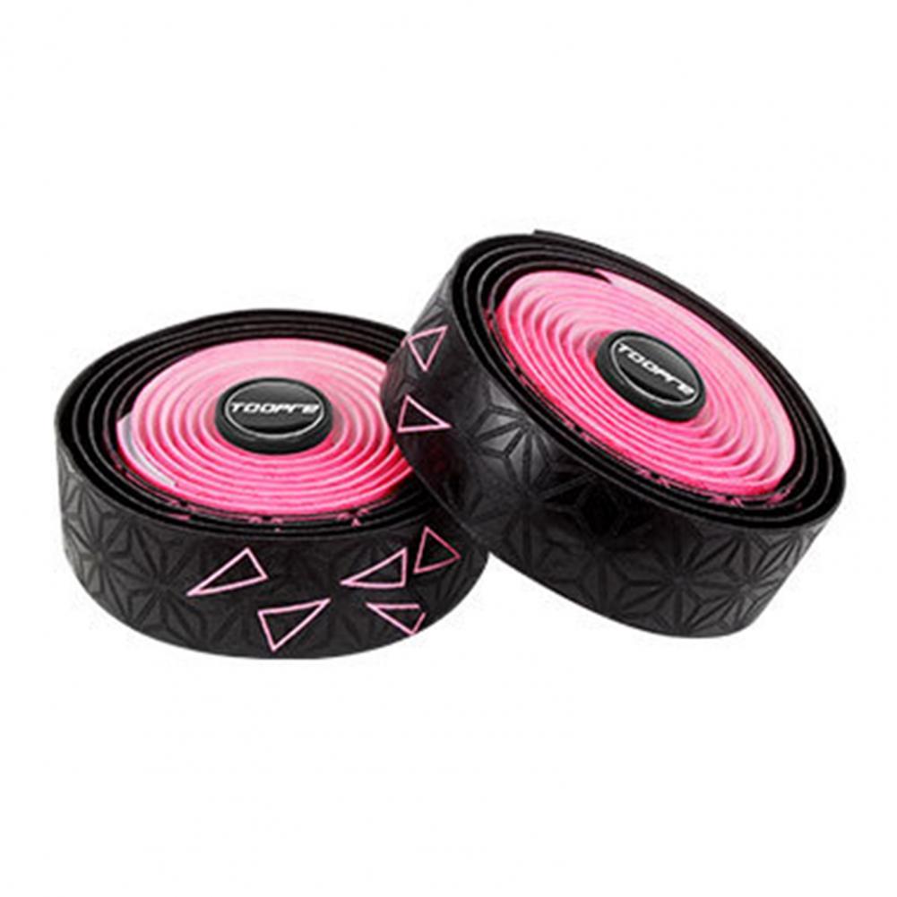 Reliable Elastic Skin-friendly Chrysanthemum Pattern Road Bike Handle Bar Wrap Handlebar Tape Handle Bar Tape 1 Pair