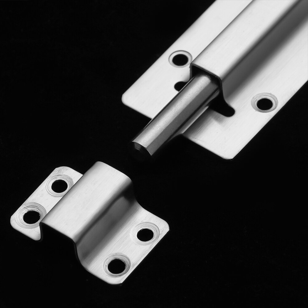 2-12 Inch Stainless Steel Door Lock Buckle Furniture Bolts Garden Gate Locks Sliding Door Chain Latch Home Security Hardware