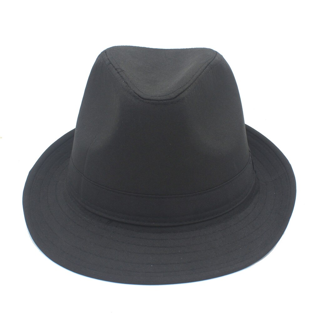 4Size 57 58 59 60CM Classic Men Summer Sun hat For Gentleman Dad Beach Homburg Fedora Jazz Hat Father Good Package!