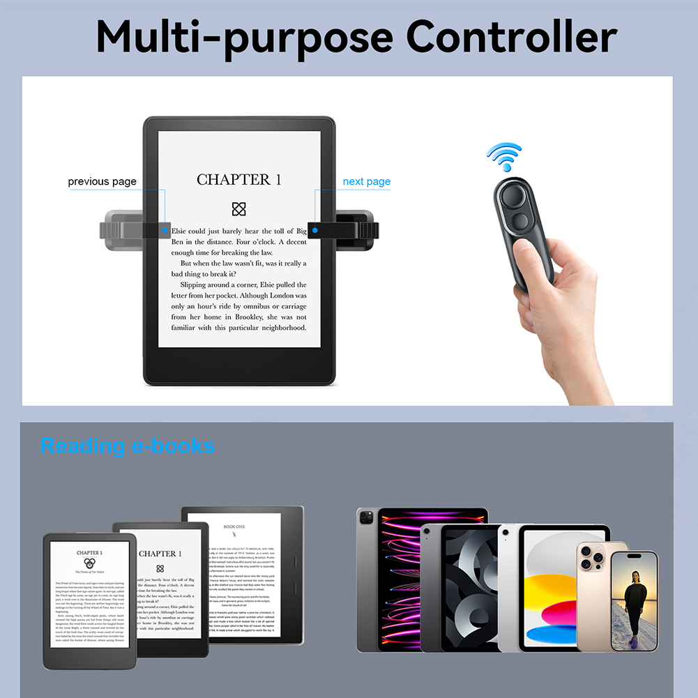 Fernbedienung Seite Dreher Kamera Camcorder Fernbedienungen Abzug Kamera Verschluss Clicker für entzünden Paperwhite Oase Kobo
