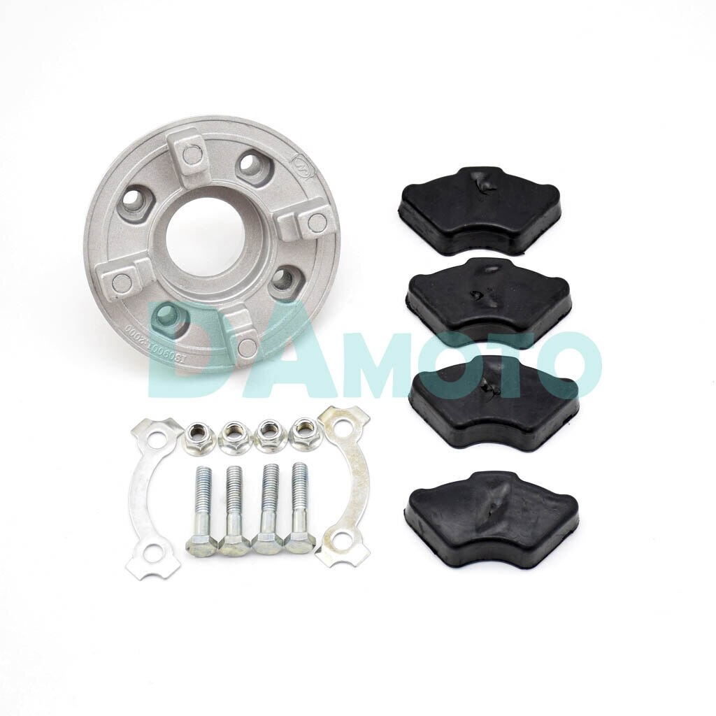 Dirt Bike-neumático de cubo y Rueda trasera para motocicleta, amortiguador de goma de 70CC, 90CC, 100CC, 125cc, para pit bike