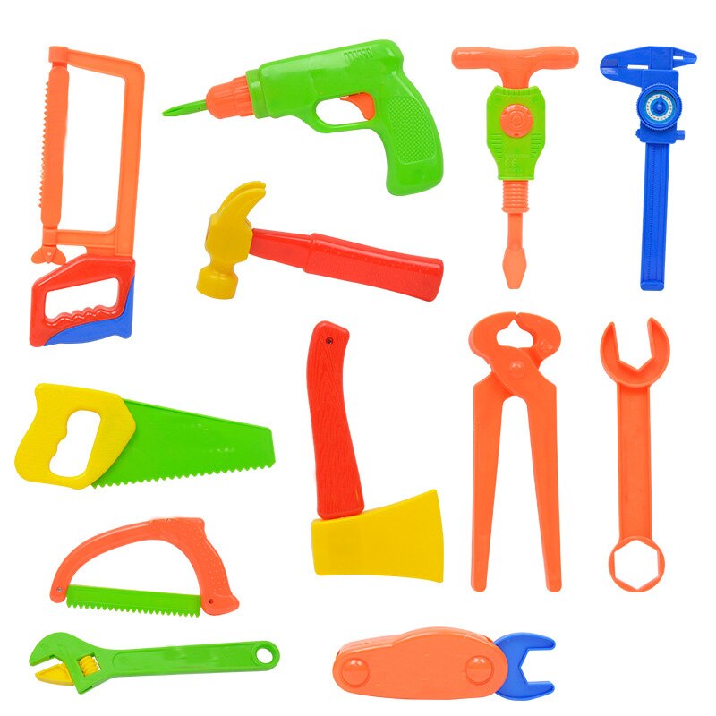 33Pcs Simulatie Reparatie Kit Kinderen Speelgoed Set Reparatie Tool Educatief Speelgoed Techniek Gereedschap Met Een Opbergtas