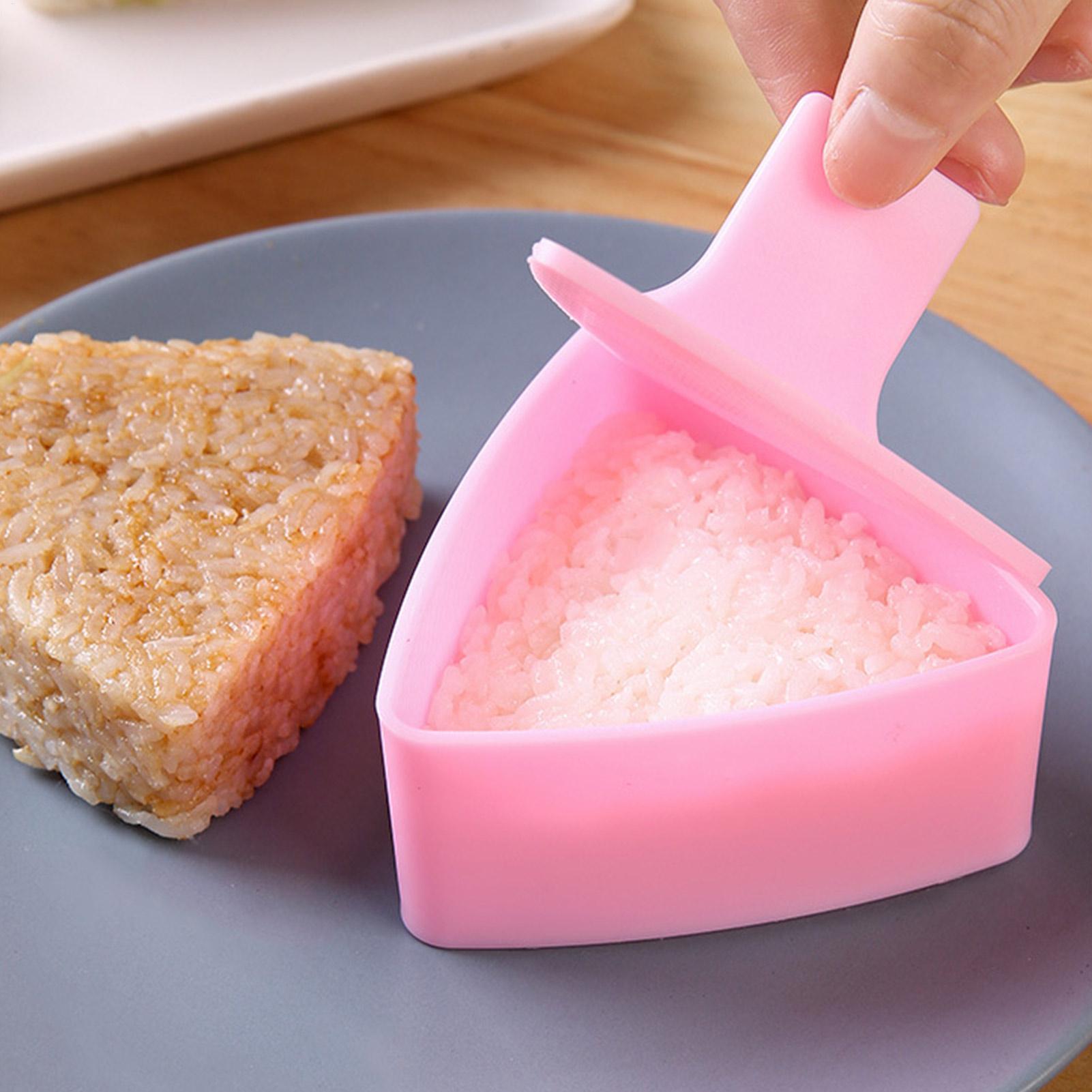 Sushi Mold Triangle Mould Onigiri Rice Ball Food Press Triangular Sushi Maker Mold Sushi Kit Kitchen Bento Rice Balls Accessory