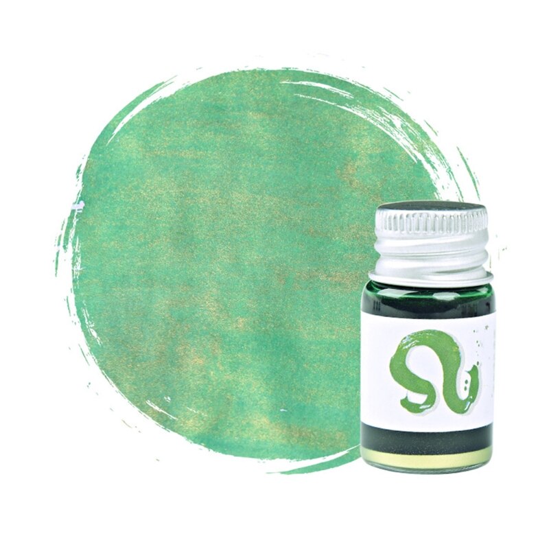 5ml Gold Powder Colorful Fountain Pen Ink Non-carbon Refilling Inks Student Stationery School Office Supplies