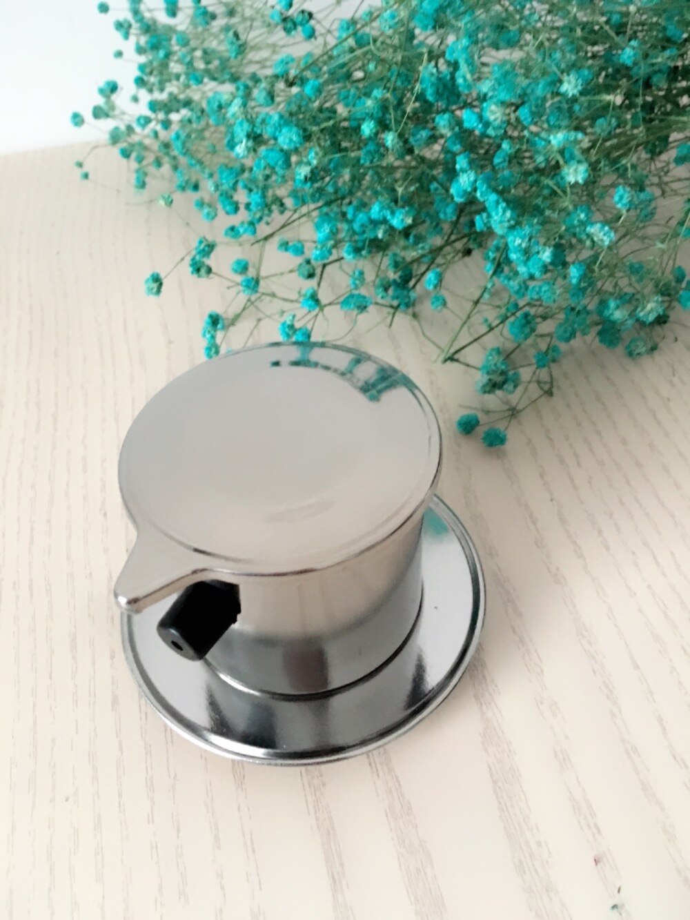 Stainless steel drip coffe maker/drip coffee cup/vietnam coffee maker /coffee filter pot/fast hand punch filter cup