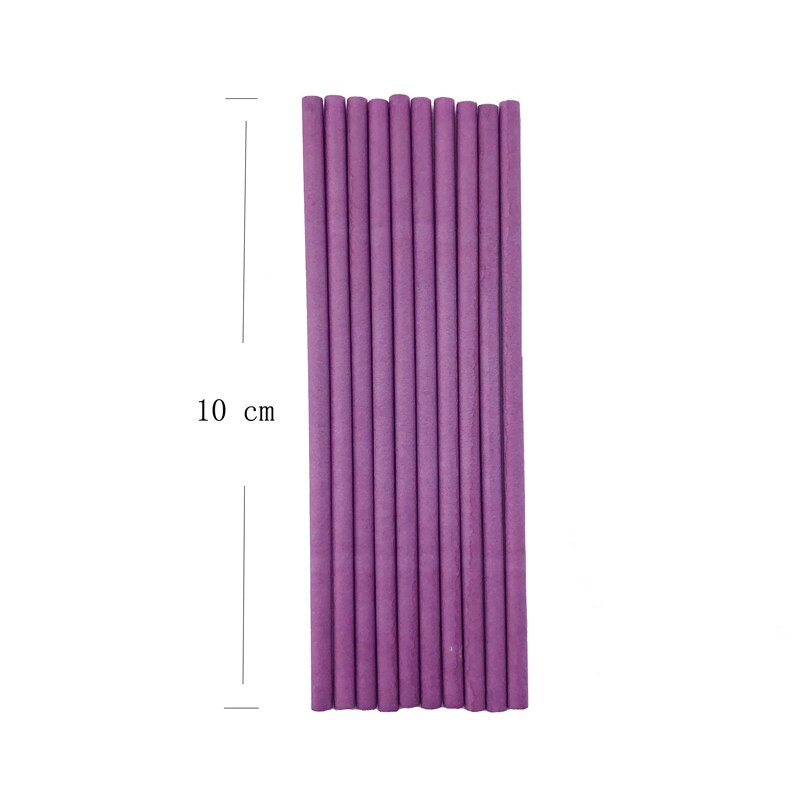 10 stücke 8/10/15 cm Lutscher Kuchen Papier Stock Kuchen knallt Weiß Feste Papier Stock Backen DIY zucker Handwerk Fondant bilden Süßigkeit bilden: Grün