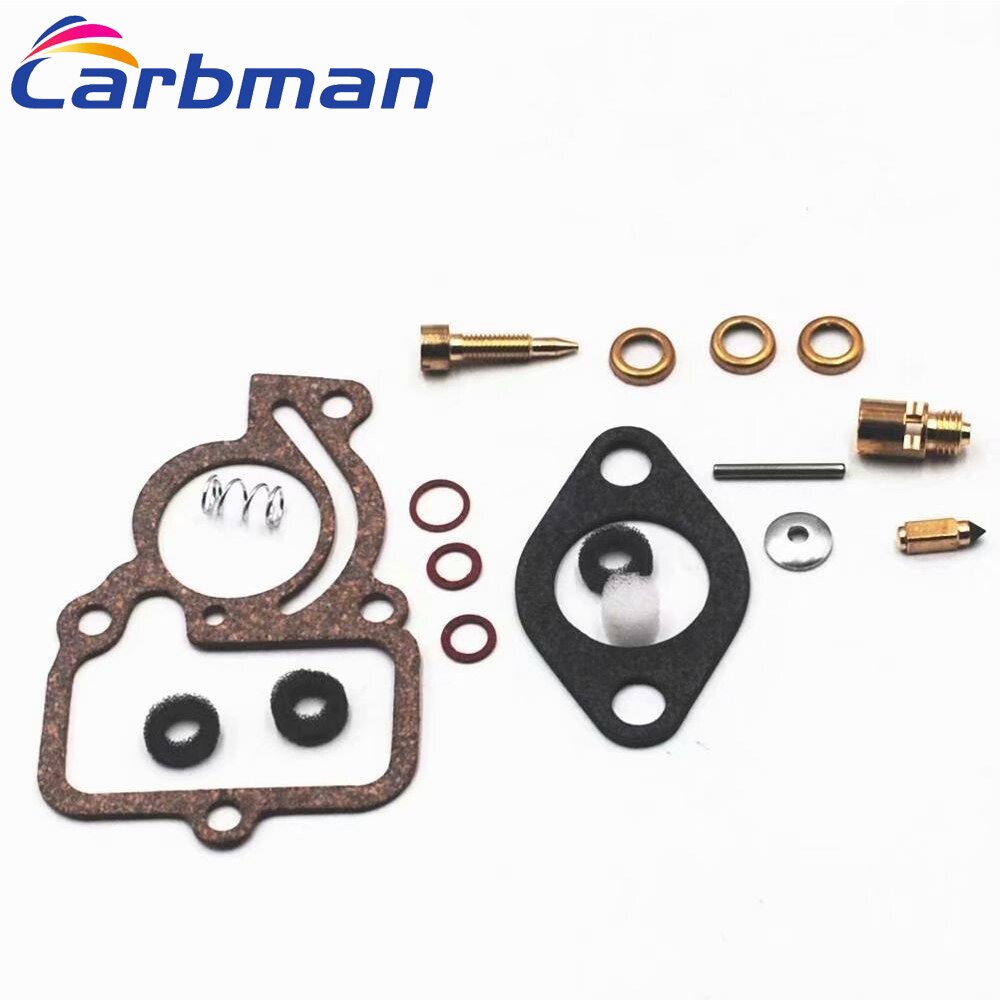 Carbman Carburetor Repair Kit For Farmall Cub Complete Tractor Motorcycle w/ Throttle Shaft Accessories Replacement Parts