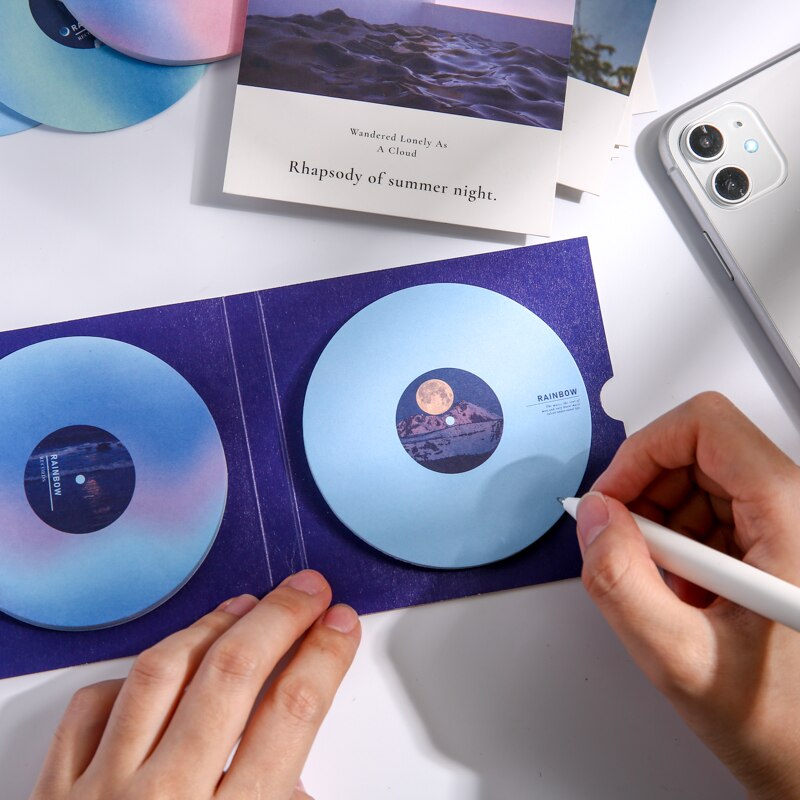 N times post-it notes Writable Notepad 60 pcs School Stationery Diary memo pad sticky Scrapbooking material art marker